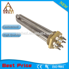 Industrial Tubular Bundle Electric Water Boiler Heating Elements With Brass flange Heater